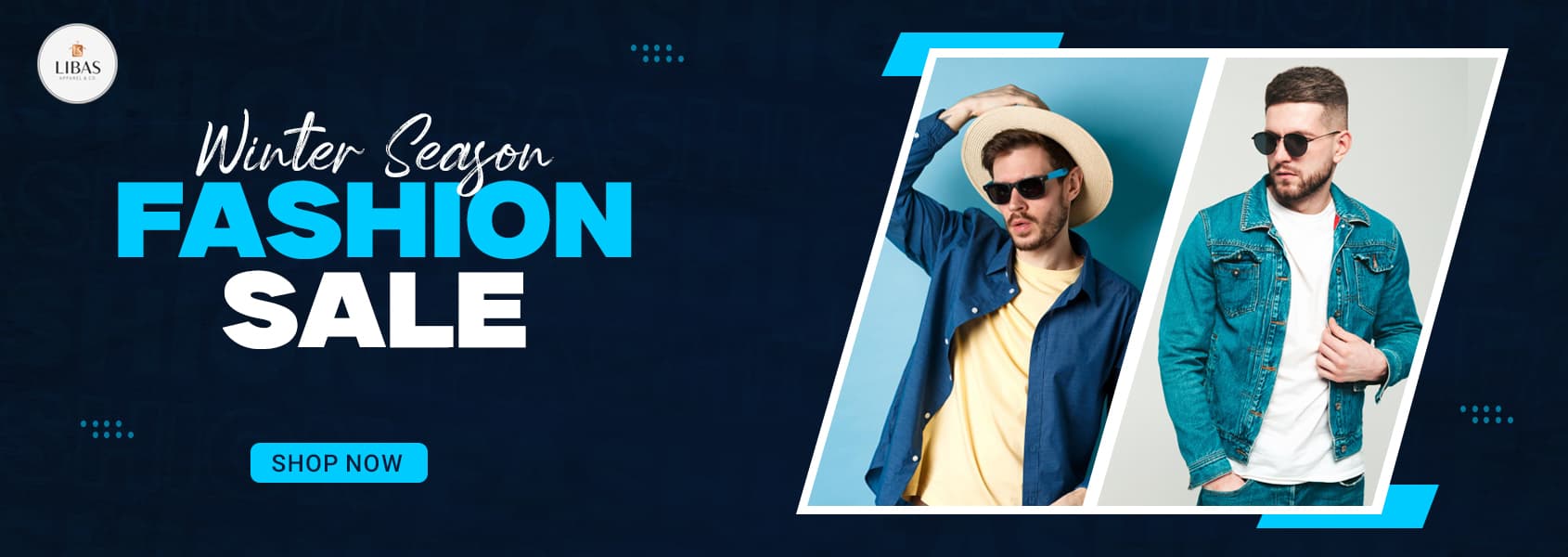 Fashion store banner